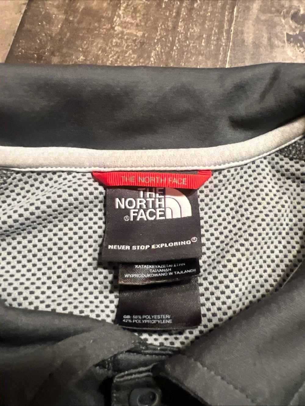 The North Face Men's Charcoal Gray Performance Polo